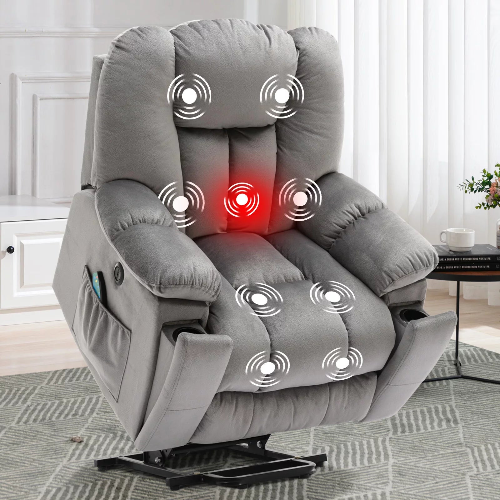 Big and tall power lift recliners 2025