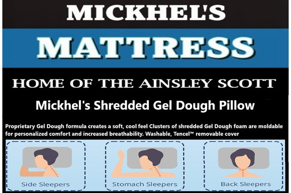 Mickhel's Gel with Cooling Clusters Pillow