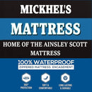 Mickhel's Mattress Protectors Twin-Ca King Zipper