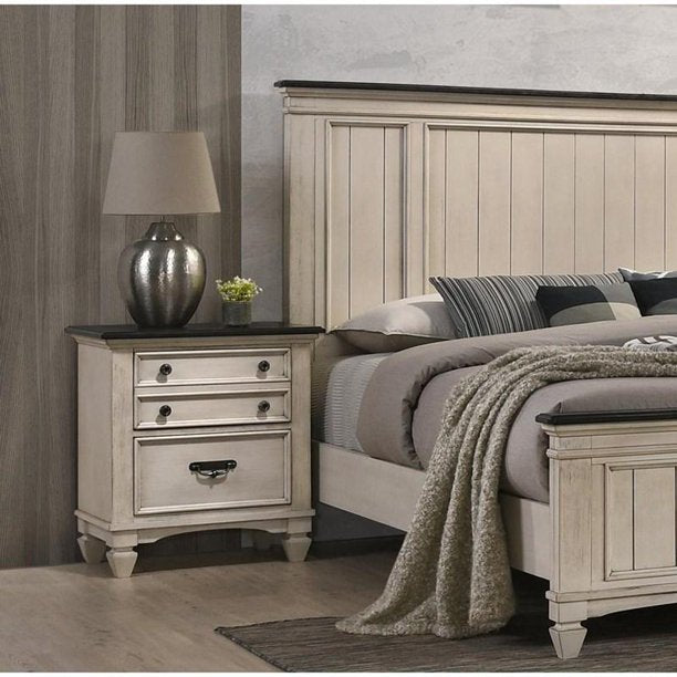 Mickhel's series - King Size Bed Set, Dresser, Mirror, and Nightstand
