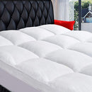 Mickhel's Queen Mattress Cooling Topper, Extra Thick Pillowtop
