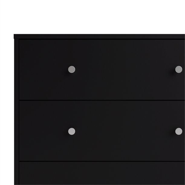 Mickhel's - 2 Piece Nightstand and Dresser Bedroom Set in Black